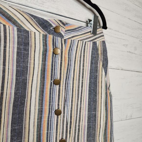 Altar'd State NWT Size Large Striped Multi-Colored Mini Skirt - Picture 5 of 11